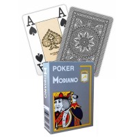 Poker žaidimo kortos (pilkos) Modiano